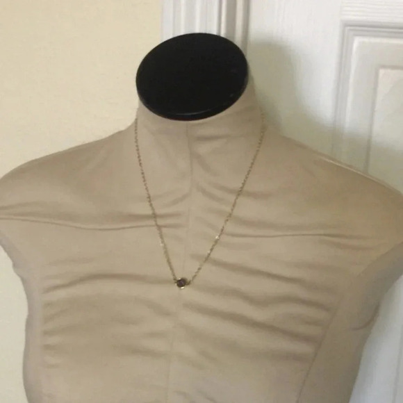 Petite Rainbow Druzy Gold Plated Necklace - Picture 5 of 8